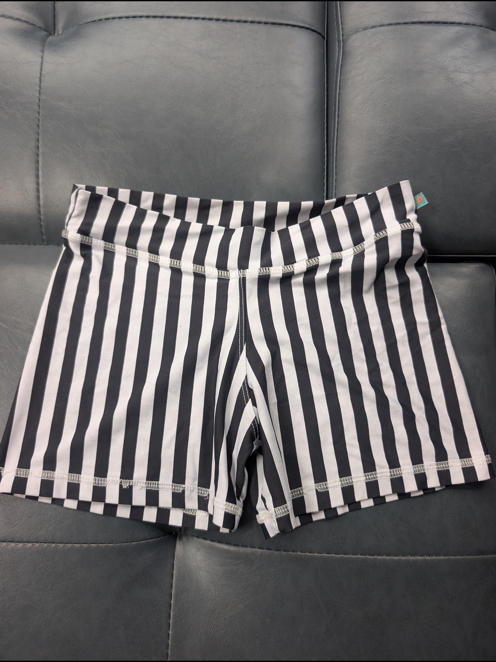 Striped Active Shorts